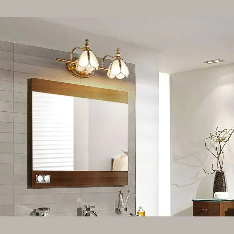 Miroir Lampes Led Rétro Luxueux Salle De Bain - Clowas.fr