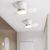 Ventilateur De Plafond Acrylique Éclairé À Trois Pales - Clowas.fr