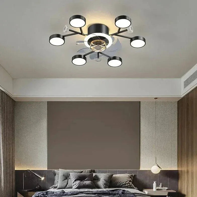 Ventilateur De Plafond Simple Avec Lumière - Clowas.fr