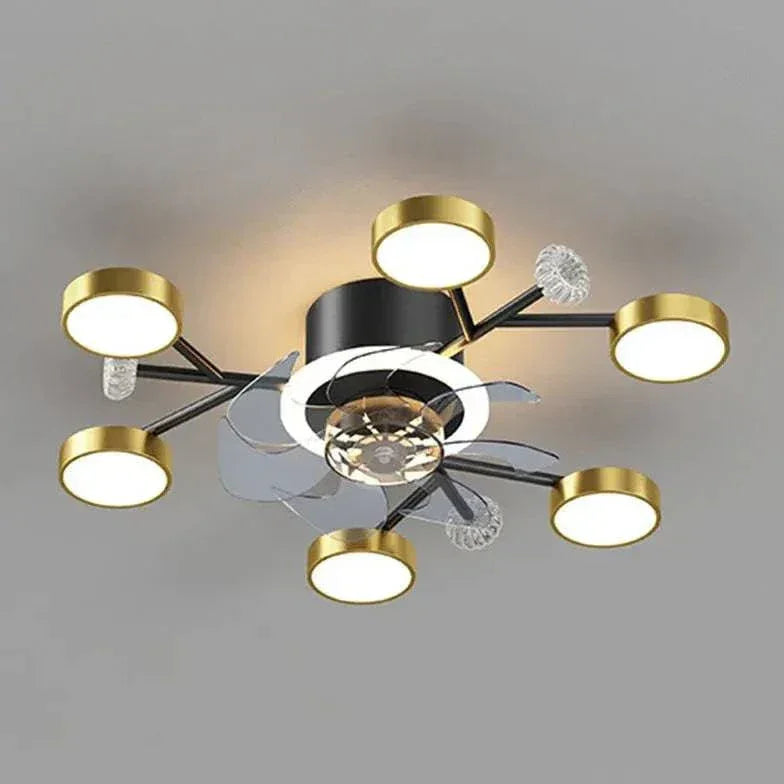 Ventilateur De Plafond Simple Avec Lumière - Clowas.fr