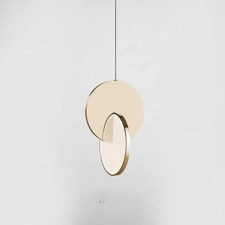 Lustre Rond Au Design Simple Et Moderne - Clowas.fr