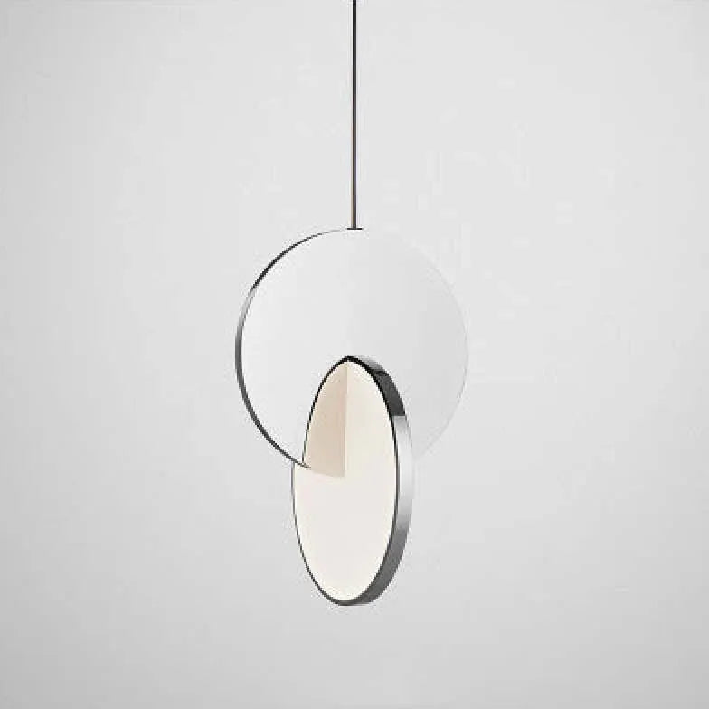 Lustre rond au design simple et moderne