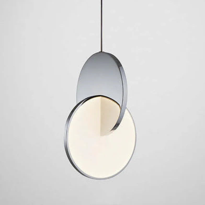 Lustre rond au design simple et moderne