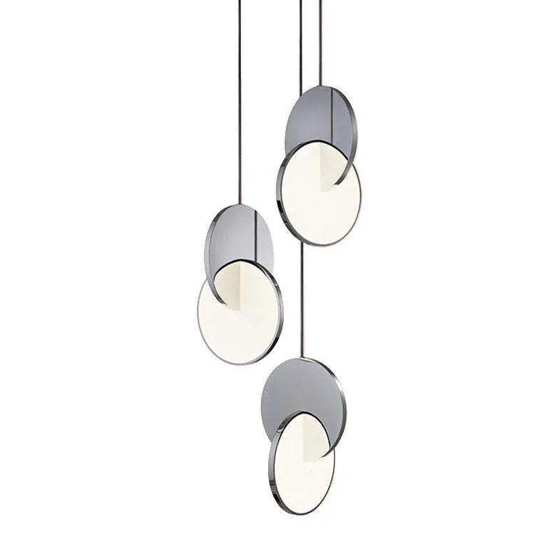 Lustre rond au design simple et moderne