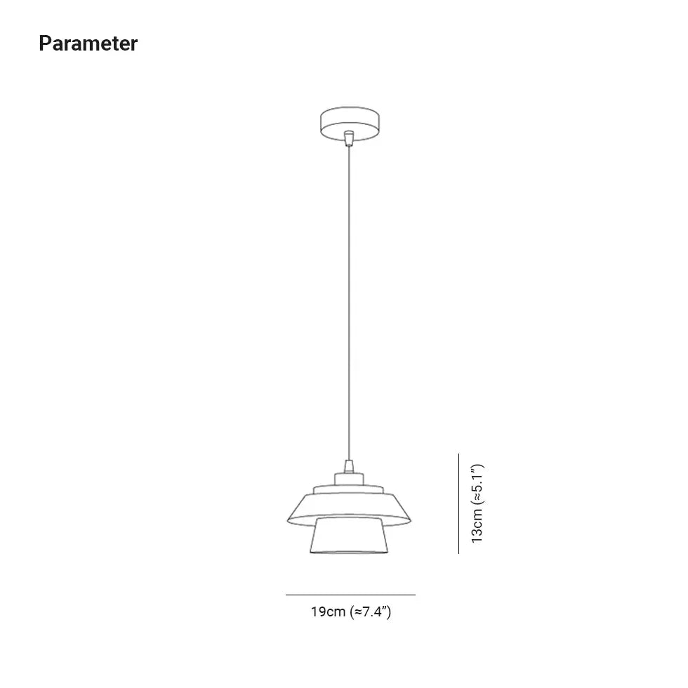 Luminaire en suspension créatif moderne restaurant