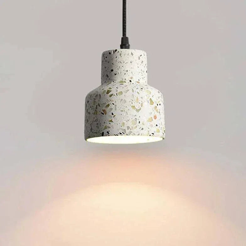 Lustre Pendant Salon Style Terrazzo Texture - Clowas.fr
