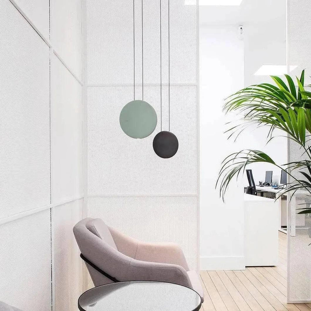 Lampe Suspendue Boule Blanche Créative Moderne - Clowas.fr